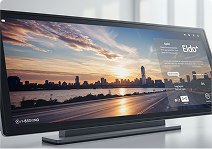 Advanced LED Displays & Touch-Screen Technology
