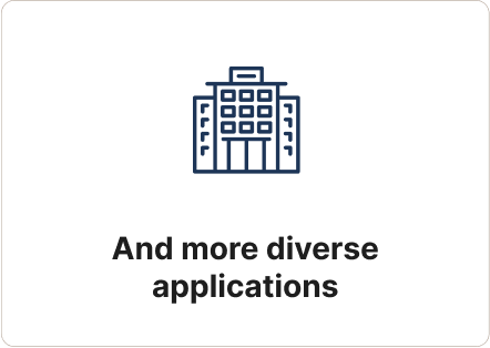And more diverse applications