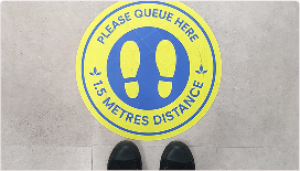 Floor Graphics & Wayfinding Elements