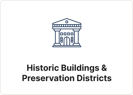 Historic Buildings & Preservation Districts