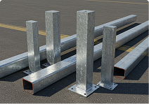 Hot-Dipped Galvanized Steel Posts with Superior Corrosion Resistance