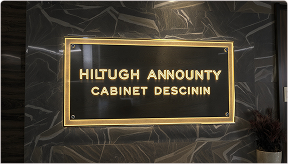Illuminated Cabinet Monument Signs