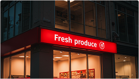 Illuminated Cabinet Signs