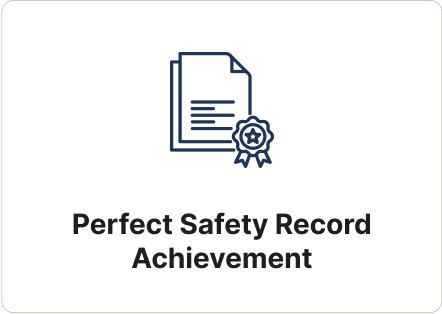 Perfect Safety Record Achievement