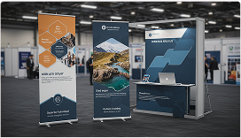 Portable Banner Stands & Pop-Up Displays