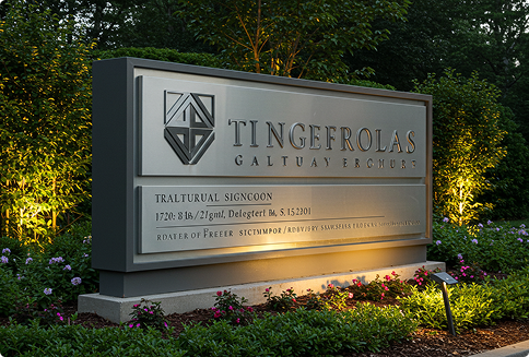Professional Monument Sign Services Throughout Southern California