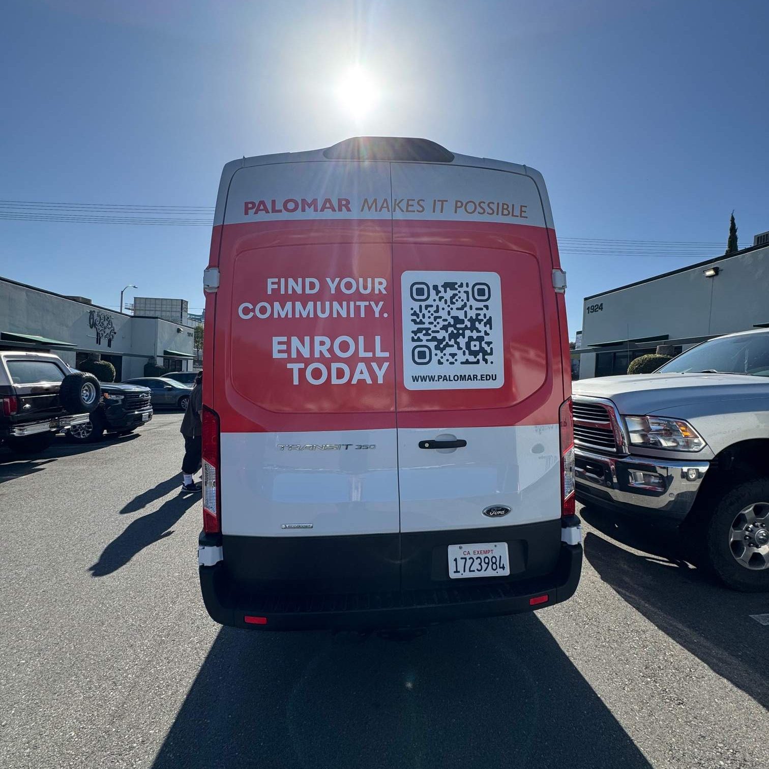 Palomar College Van Wrap